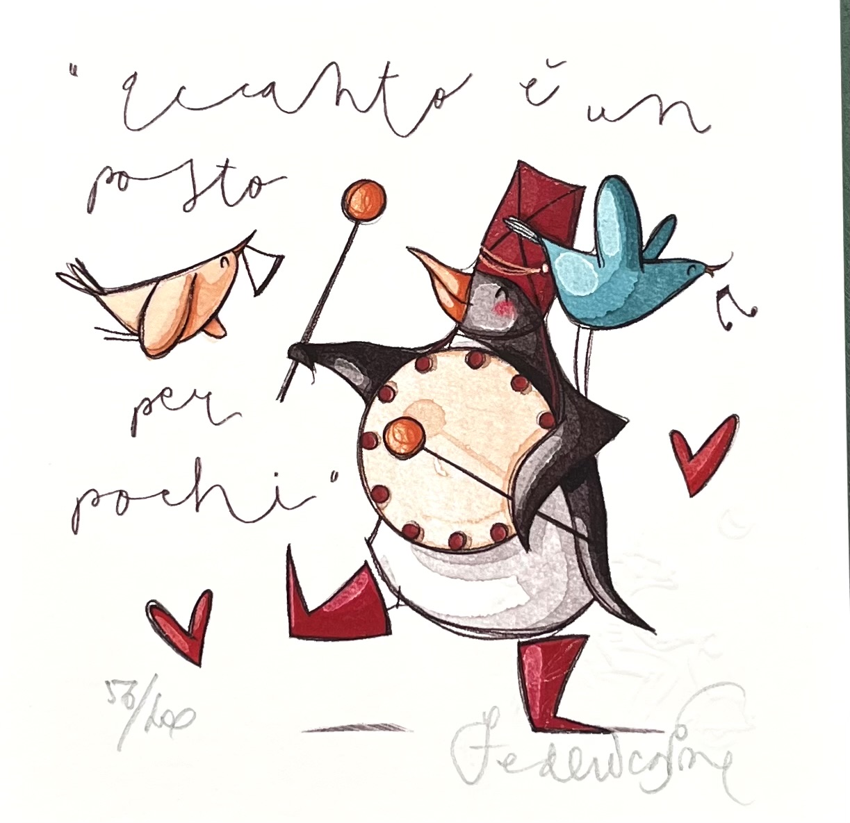 porroaccantoeunpostoperpochi